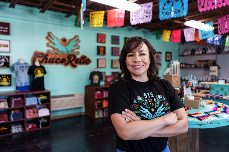 Chelsi Evaldi, owner of Chuco Relic in El Paso.