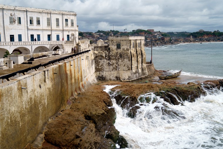 Cape Coast Castle in Ghana.