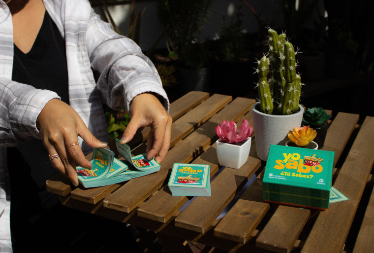 The bilingual card game "Yo Sabo" aims to help Latinos learn Spanish and reconnect with their childhood.