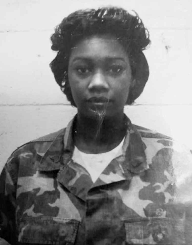 Image: Crystal Dickens was a Marine mechanic stationed at Camp LeJeune beginning in the late 1970's.