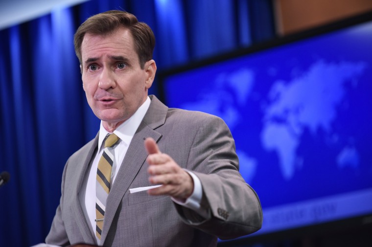 State Department Spokesman John Kirby in 2016.