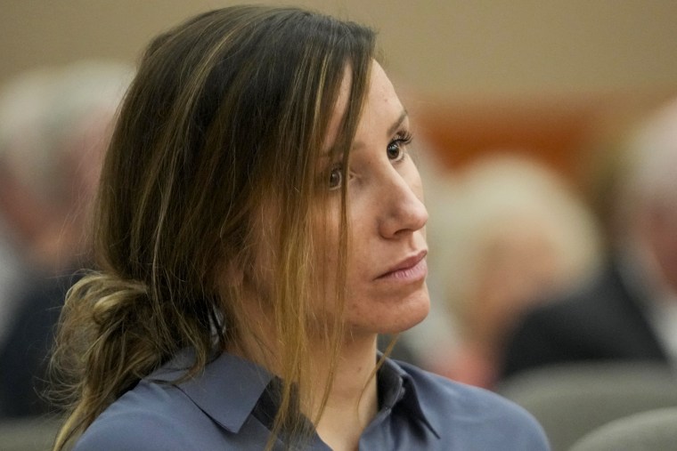 Kouri Richins during a status hearing in Park City, Utah, on Sept. 1, 2023.