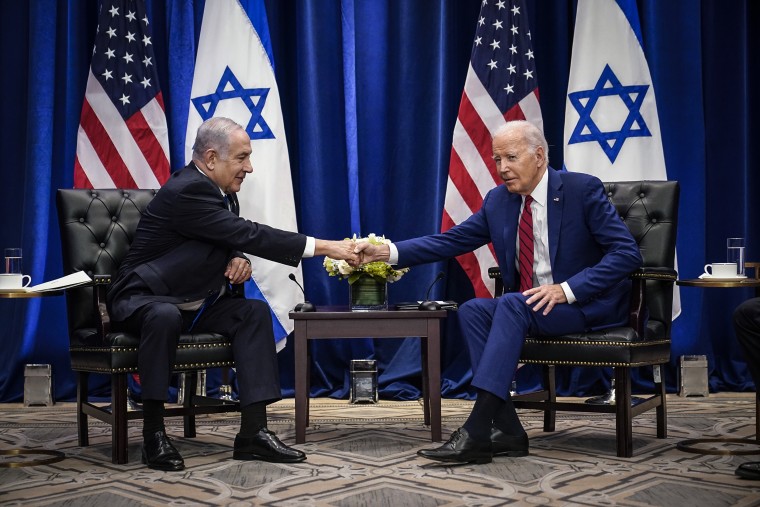 Image: President Joe Biden meets with Israeli Prime Minister Benjamin Netanyahu in New York