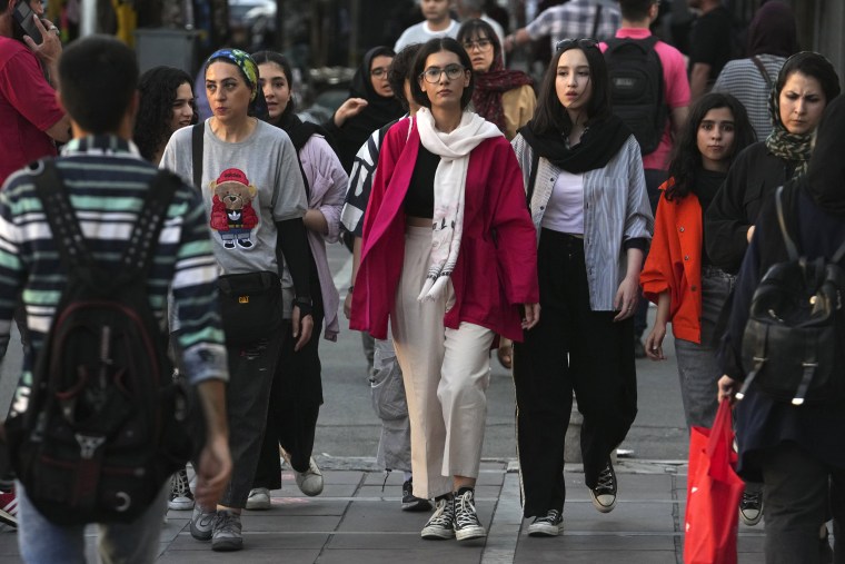 Iran's parliament on Wednesday, Sept. 20, 2023, approved a bill to impose heavier penalties on women who refuse to wear the mandatory Islamic headscarf in public and those who support them