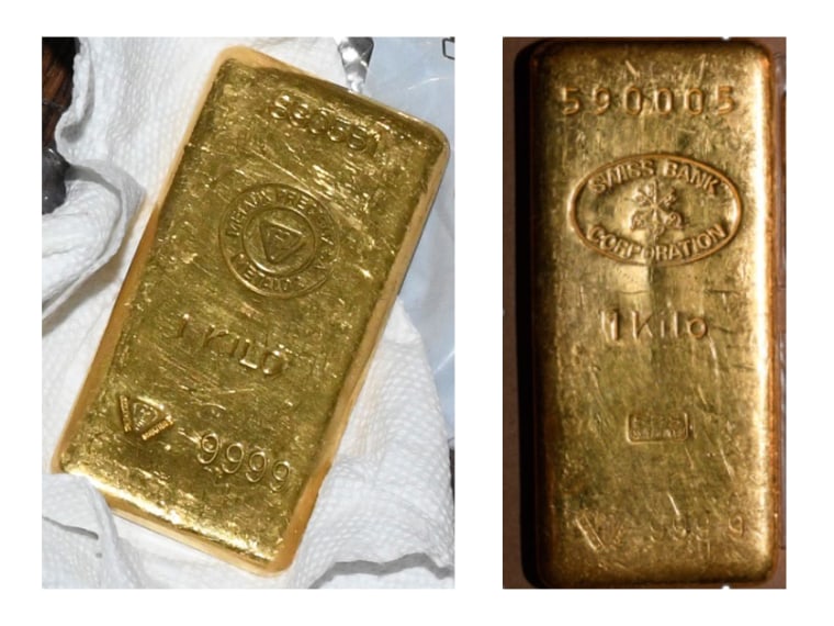 Federal investigators allege Sen. Bob Menendez, D-N.J., received bribes in the form of gold bars.