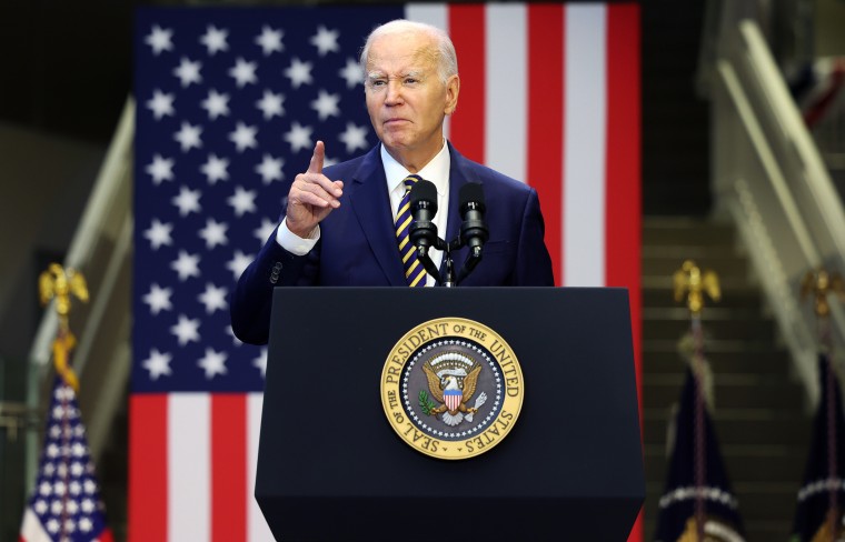 Biden pivots to focusing on Trump earlier than expected