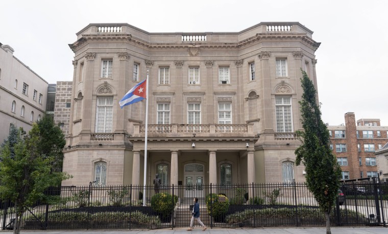The Cuban Embassy in Washington.