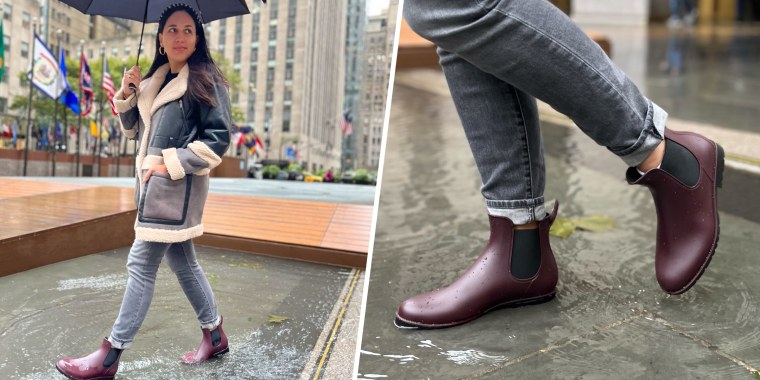 The Asgard Chelsea rain boots kept my feet dry and comfortable