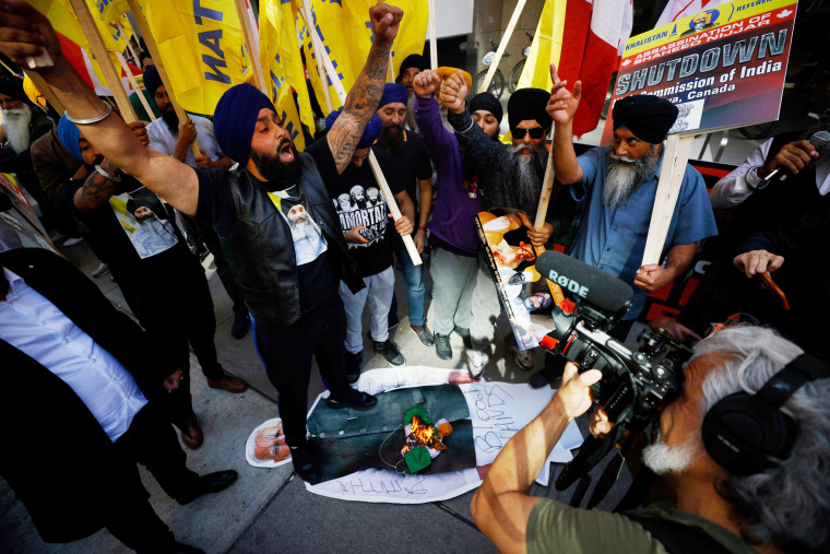 Canadian Sikhs stage protests against Indian government over murder