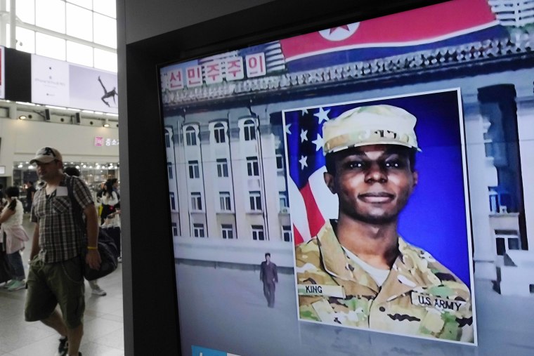 North Korea says on Wednesday, Sept. 27, it has decided to expel a U.S. soldier who crossed into the country through the heavily armed inter-Korean border in July. 