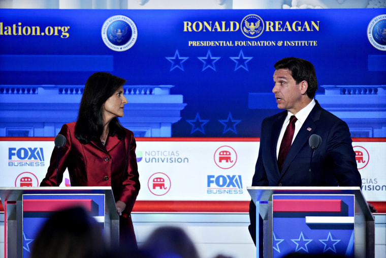 2024 Presidential Candidates Participate In Republican Primary Debate