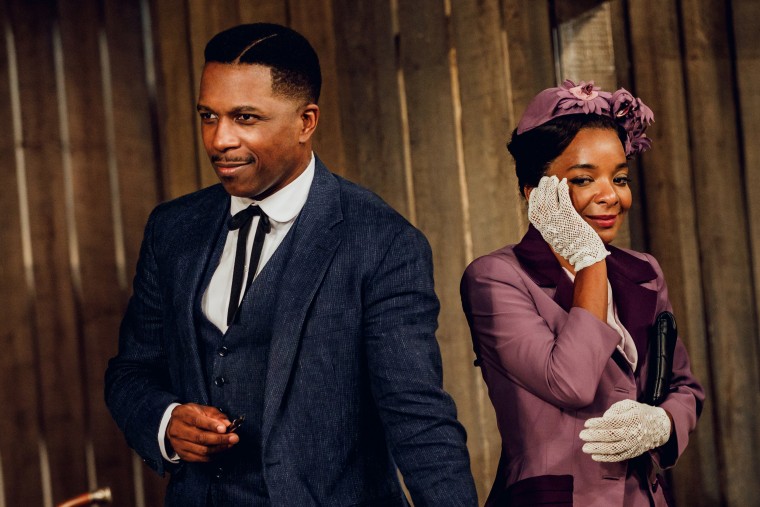 Leslie Odom, Jr. and Kara Young in "Purlie Victorious."