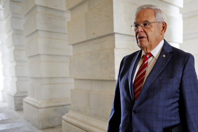 Bob Menendez at the U.S. Capitol