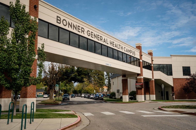 Bonner General Health Hospital in Sandpoint, Idaho, on Sept. 26.