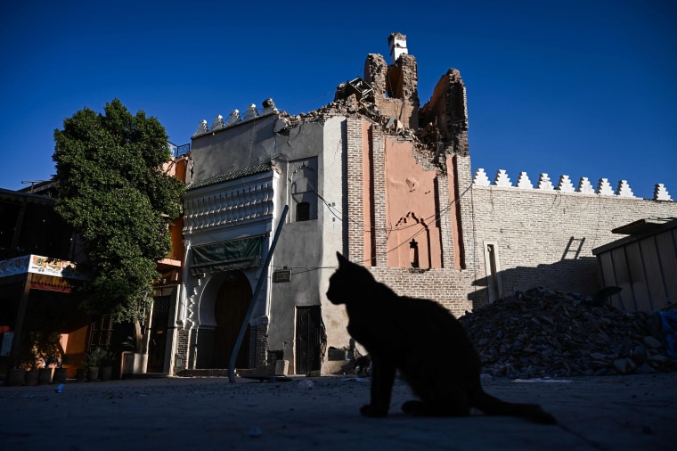 Image: MOROCCO-QUAKE