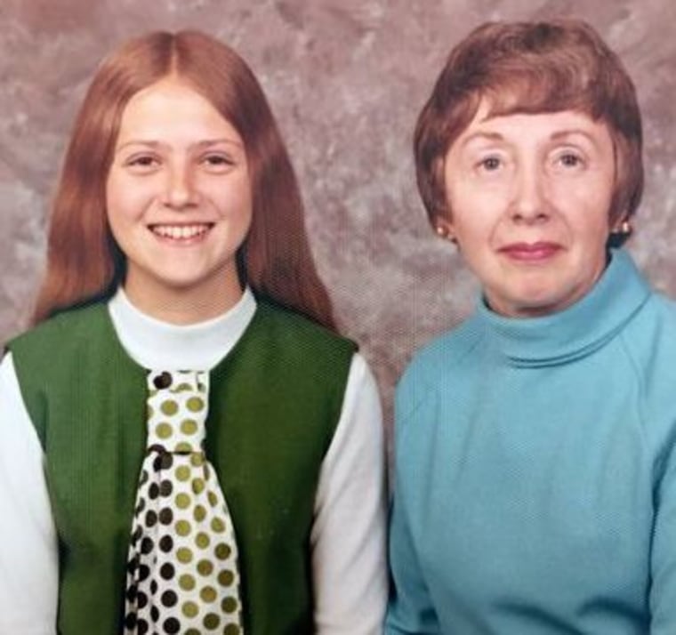 Ann with her mother, Marjorie