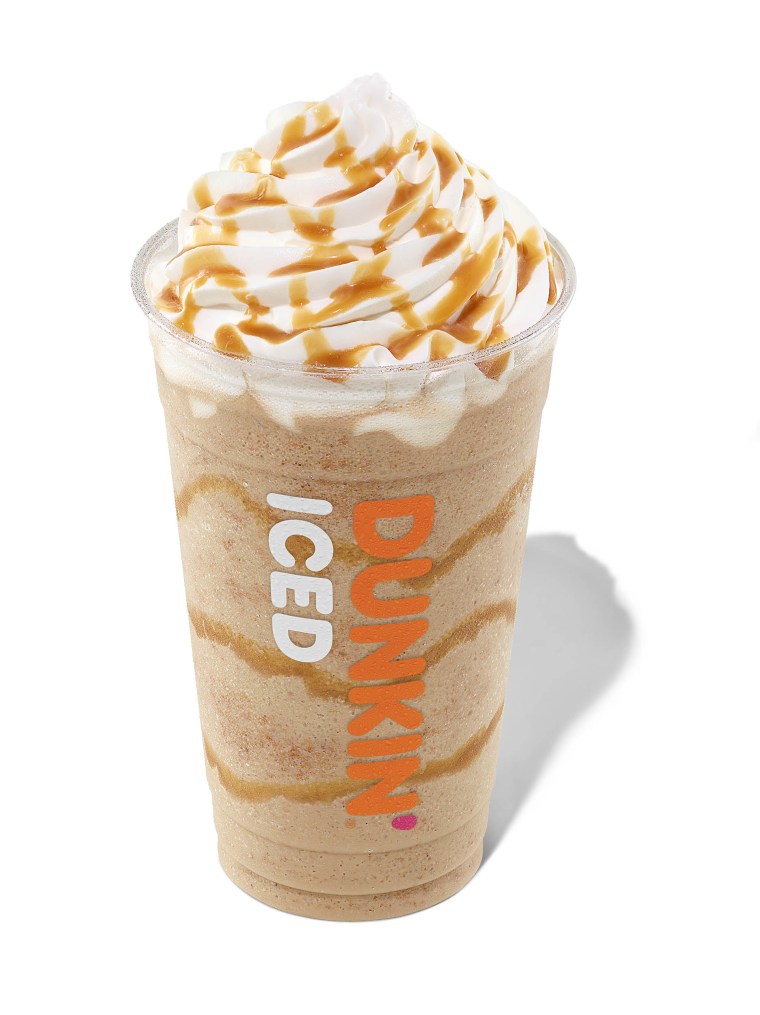 Dunkin' Pumpkin Munchkin Frozen Coffee