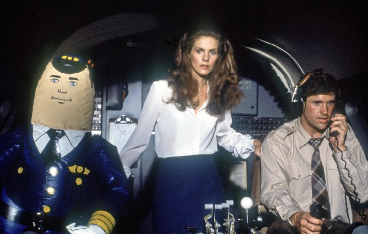 Hagerty and Hays  in Airplane, 1980.