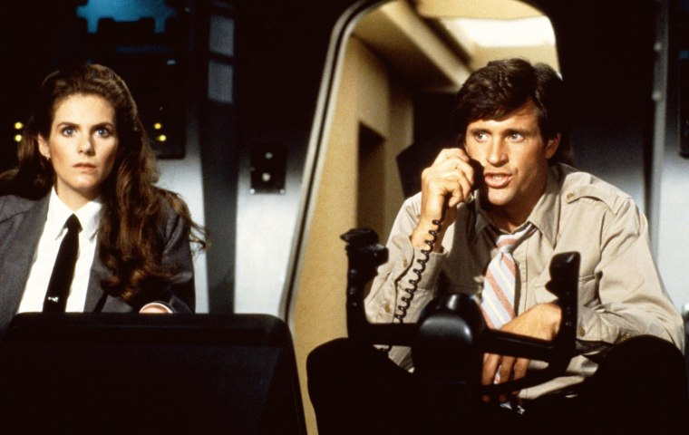 Julie Hagerty, Robert Hays  in "Airplane!"