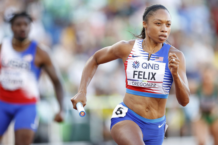 Allyson Felix says this is her final season, world champs not a