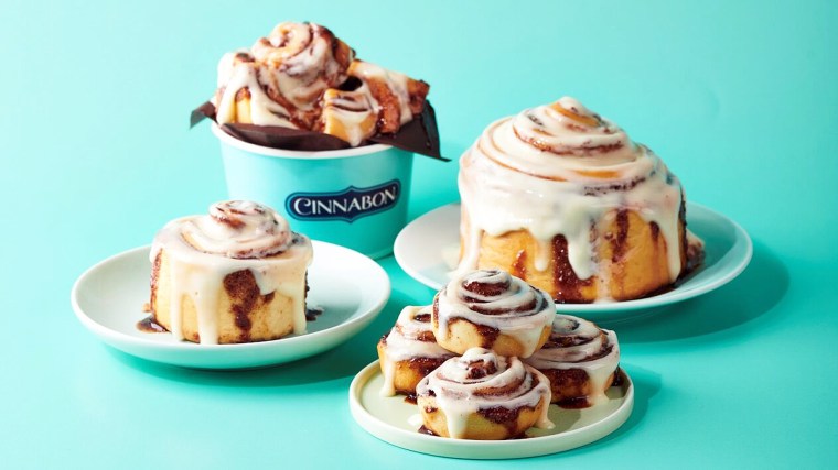  Cinnabon is celebrating National Cinnamon Roll Day with a BOGO deal.