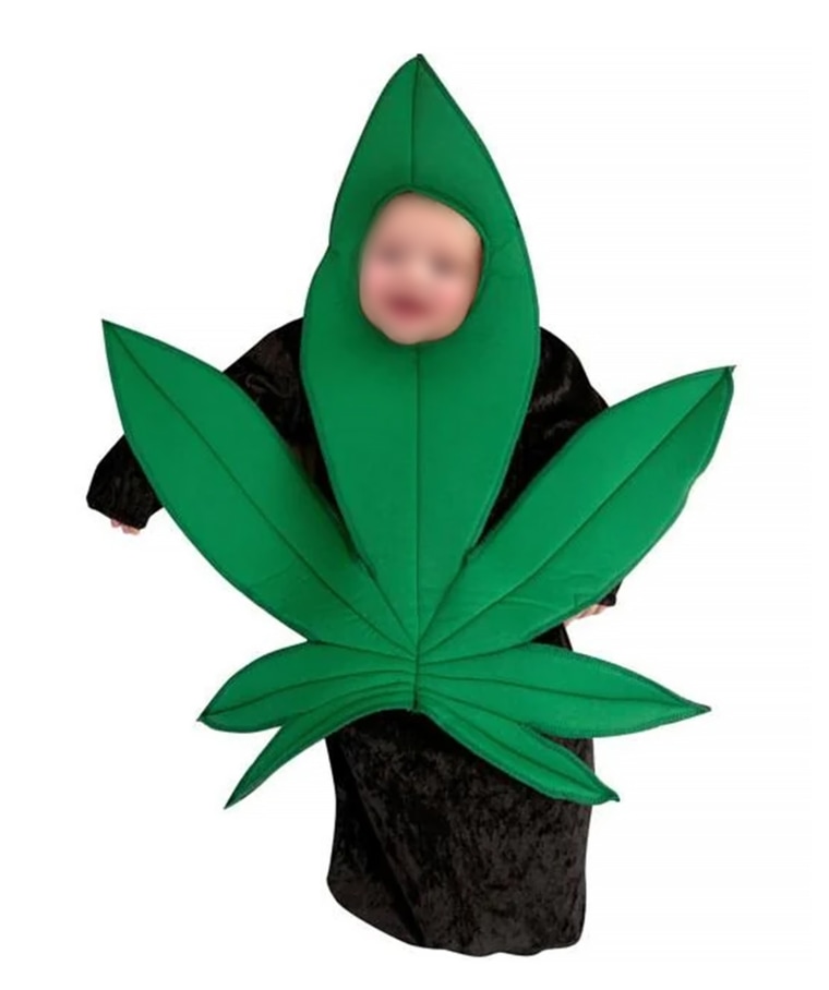 Baby "Pot for Tots" Marijuana Costume.