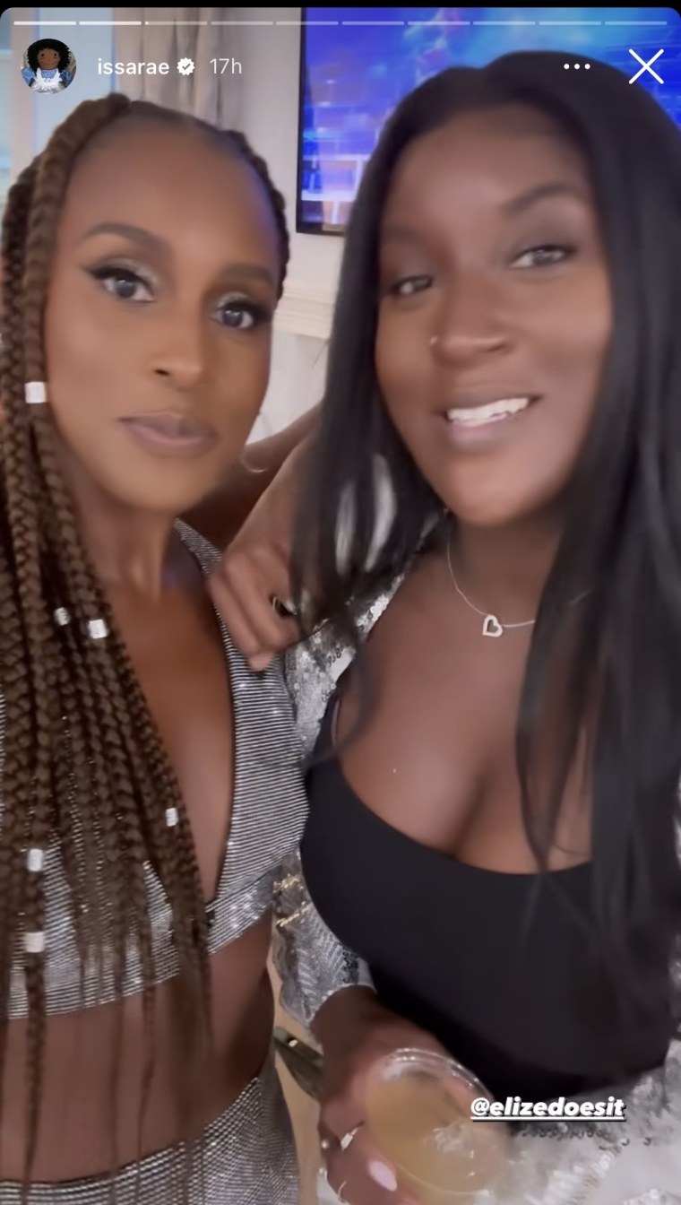 Issa Rae attends night two of Beyonce's Los Angeles concerts