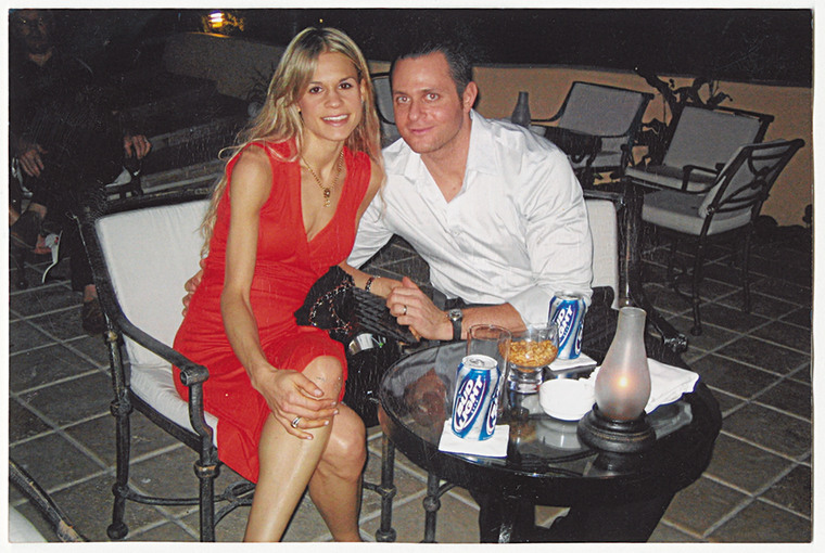 Goldschneider and her husband, Evan, on their 2007 trip to Mexico.