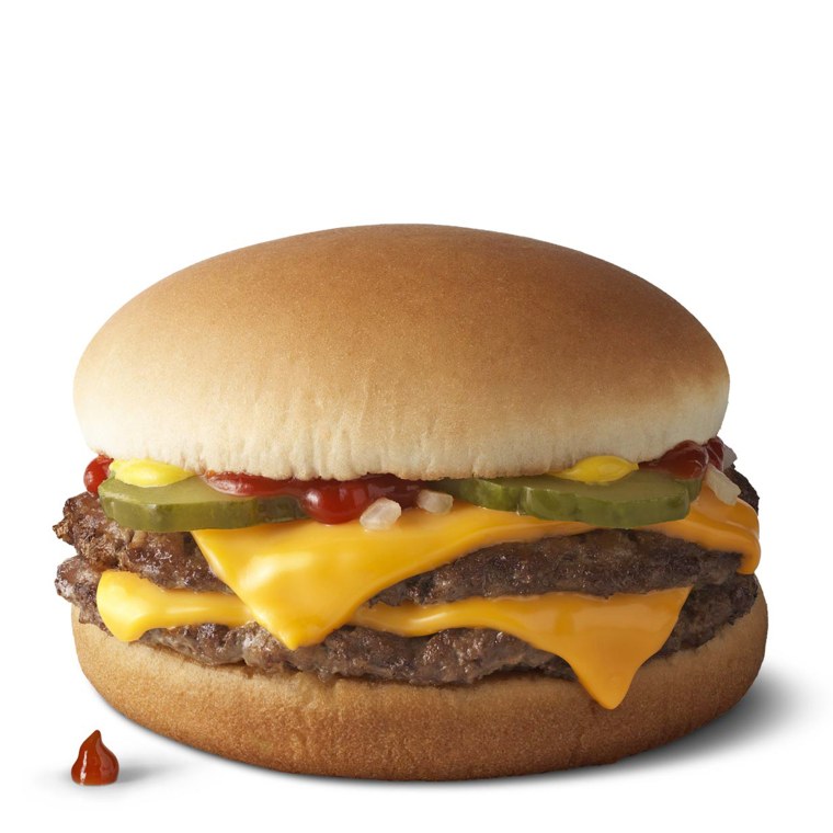 McDonald’s Double Cheeseburger.