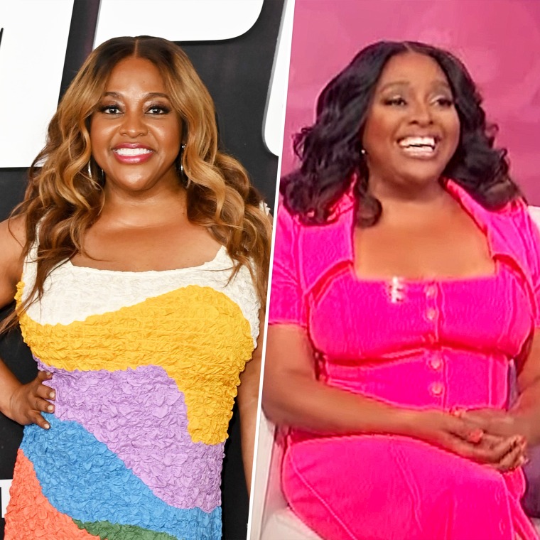 Sherri Shepherd before and after her breast reduction surgery.