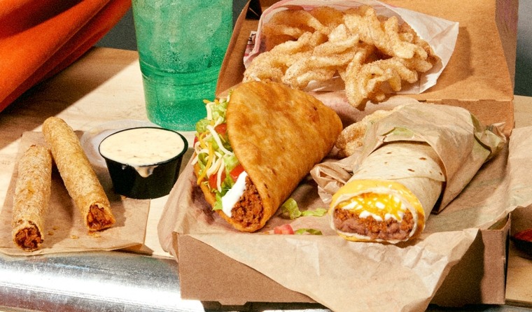 Taco Bell's new and returning offerings.