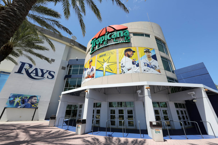 Tropicana Field in Tampa Bay