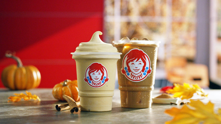 Wendy’s new Pumpkin Spice Frosty and Pumpkin Spice Frosty Cream Cold Brew