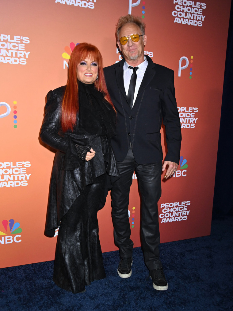 Wynonna Judd and Cactus Moser at the People's Choice Country Awards on Sept. 28, 2023. 
