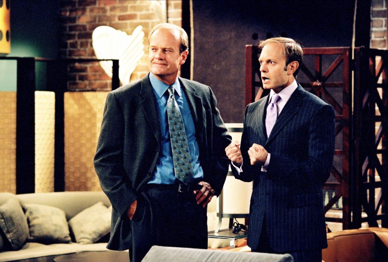 Kelsey Grammer e David Hyde Pierce em 