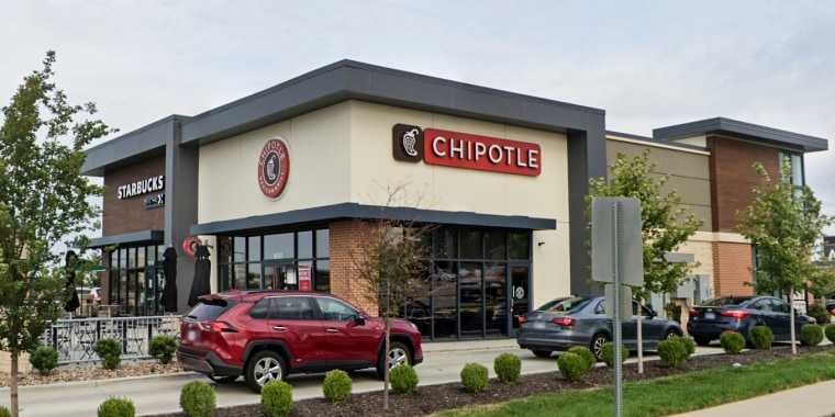 A Chipotle branch in Lenexa, Kan.