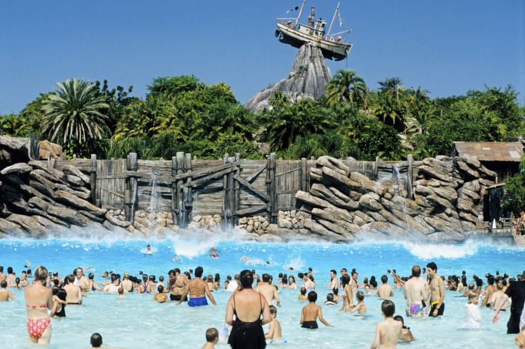 Typhoon Lagoon water park at Disney World.