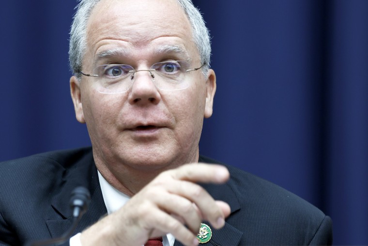 U.S. Representative Brett Guthrie (R-KY) participates in a subcommittee hearing of the House Energy and Commerce Energy Committee on Capitol Hill in Washington, U.S. September 20, 2023. 