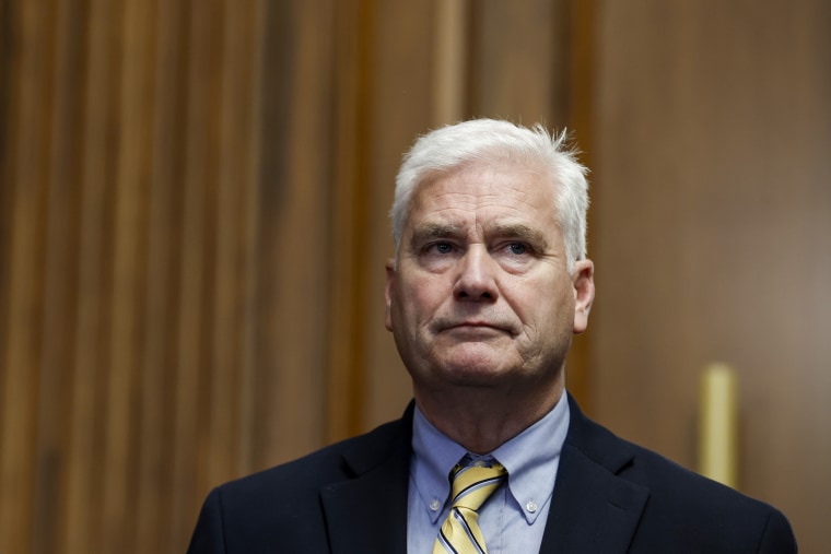 Tom Emmer during a news conference at the U.S. Capitol Building