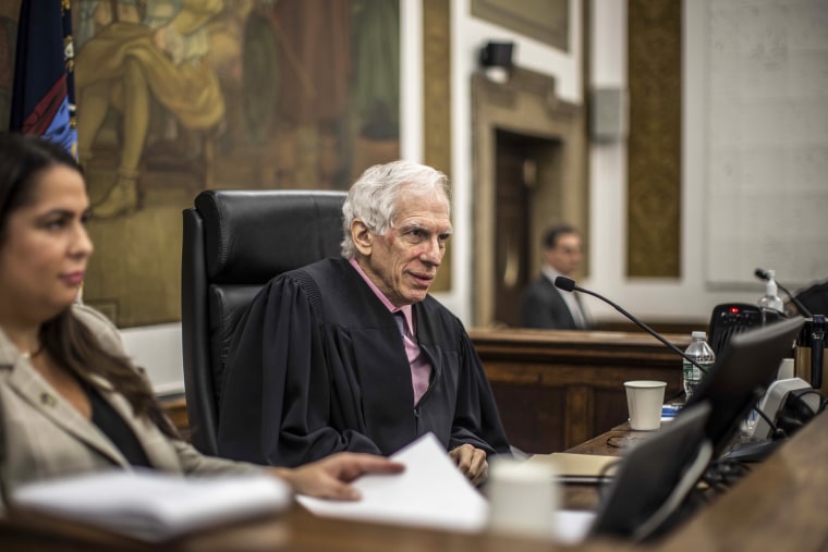 Judge Arthur Engoron presides over former President Donald Trump's fraud trial in New York.