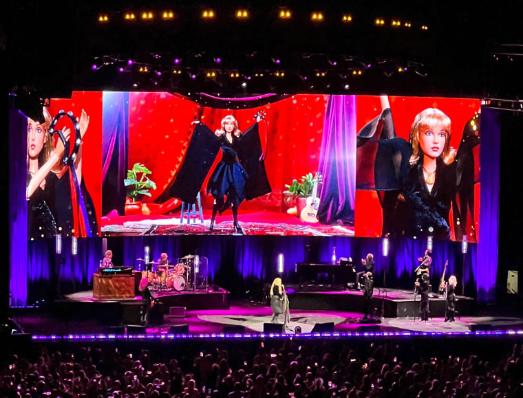 During her concert at Madison Square Garden, Stevie Nicks revealed the Barbie doll modeled on her.