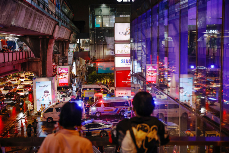 The teenage boy who allegedly shot two people dead and wounded five others inside a major shopping mall in the center of Thailand’s capital used a mock handgun that had been modified to fire real bullets, police said Wednesday.
