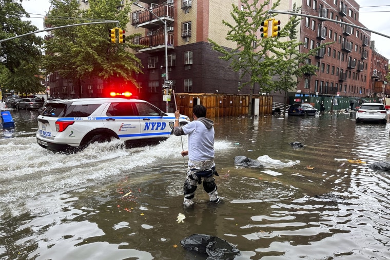 Officials warn of heavy rain in New York after widespread criticism of