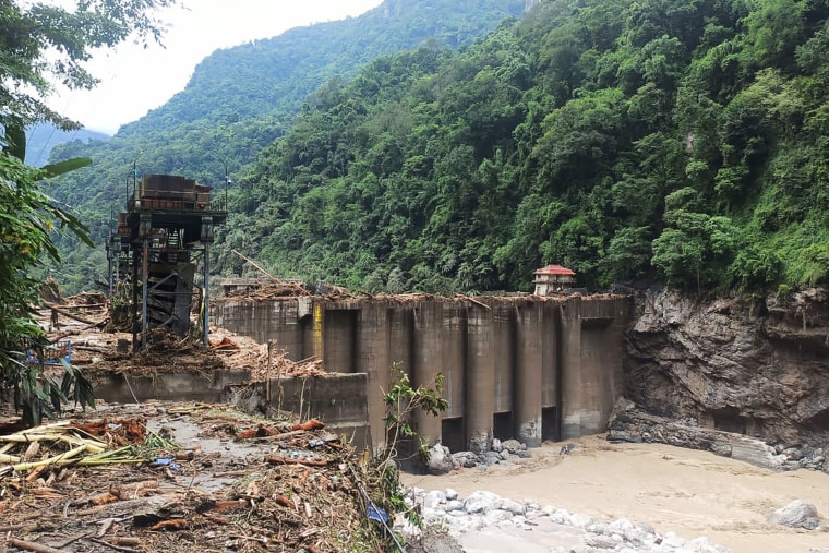 India Sikkim Flood Damage