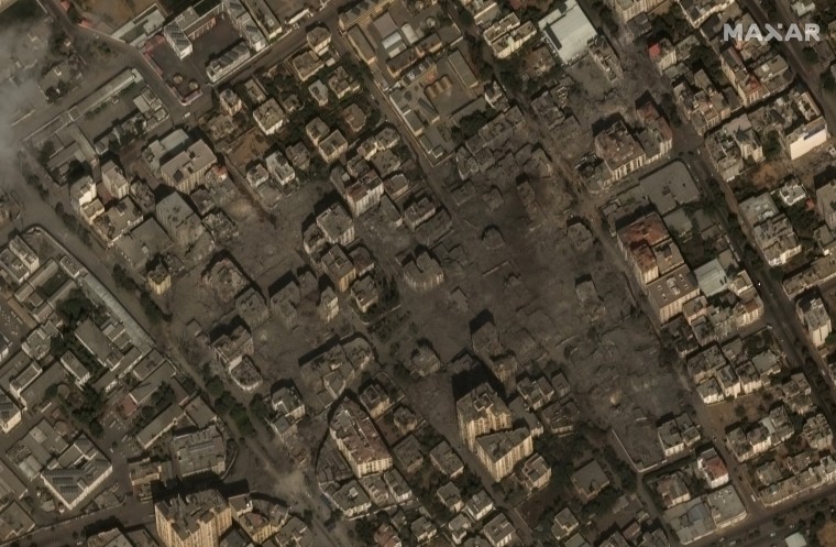 Satellite Images Show Gaza Devastation After Israeli Retaliates Against Hamas Terror Attack 2305