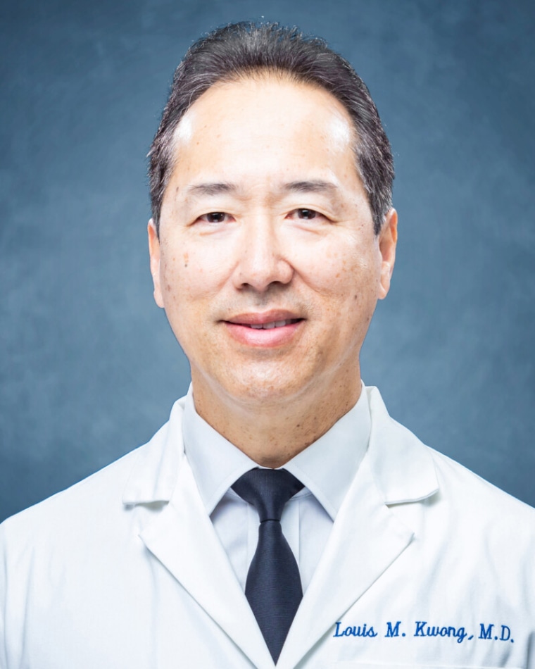 Dr. Louis Kwong.