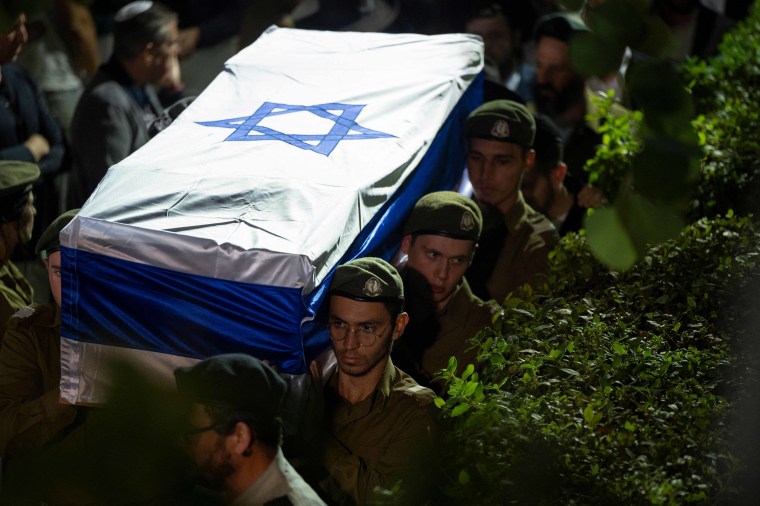 Israel IDF funeral Jerusalem