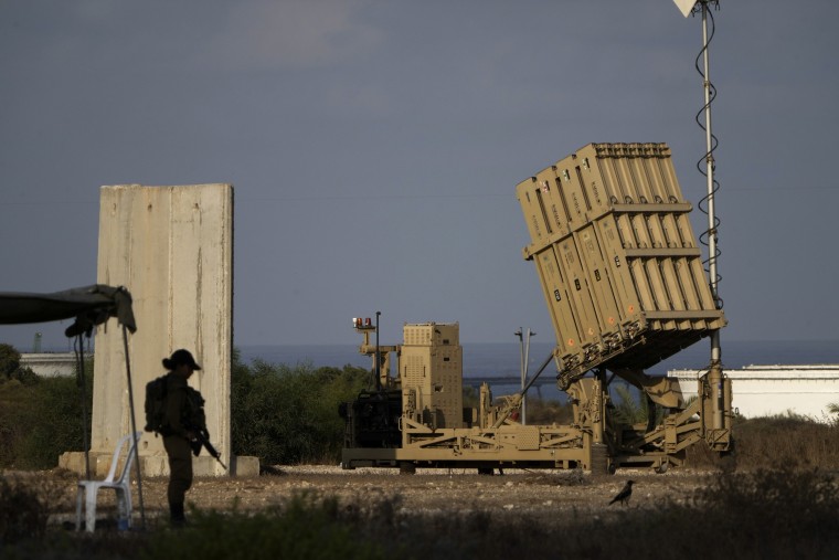 A battery of Israel's Iron Dome defense missile system