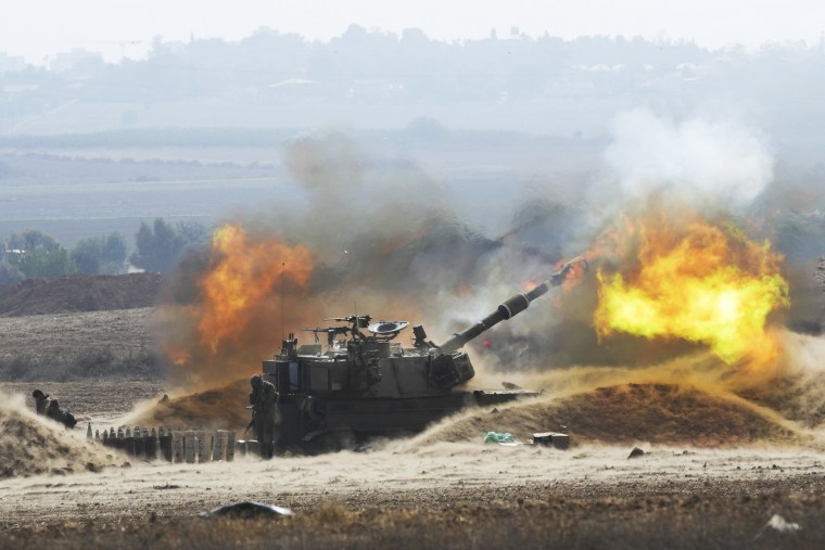 Israel Fires Artillery Towards Gaza