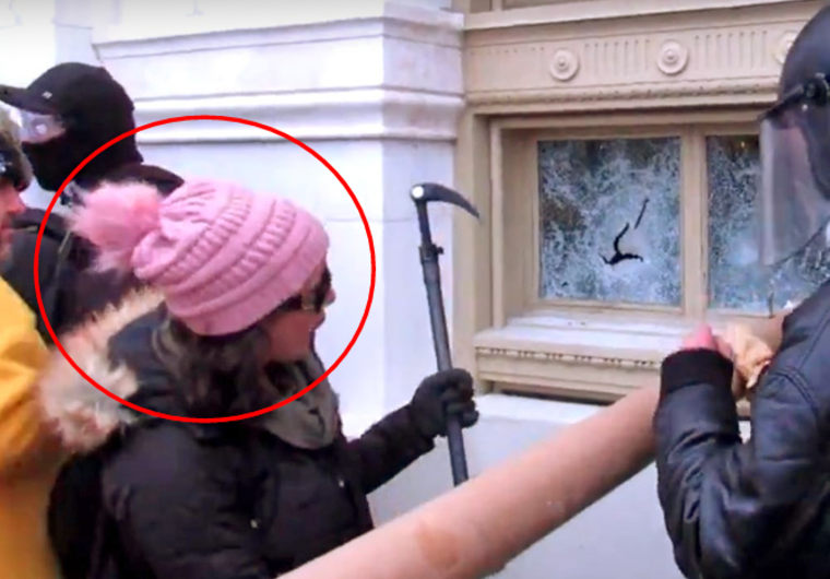 Feds seek 8 years for 'Bullhorn Lady' who smashed a Capitol window ...